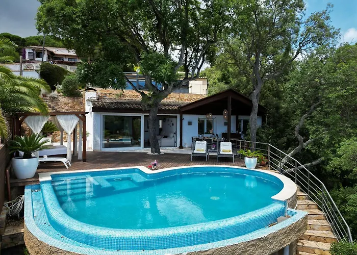 Estilo Mediterraneo A 200 M Playa Con Piscina * Τόσα ντε Μαρ